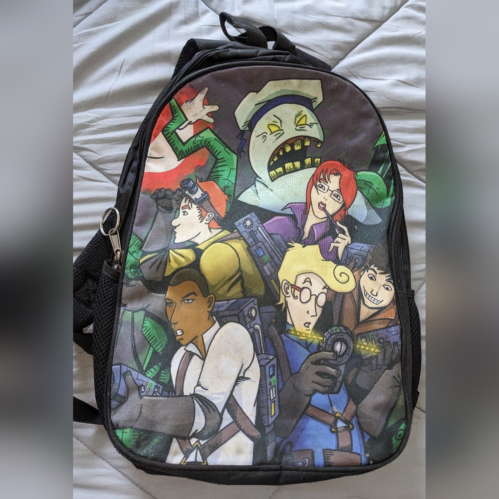 The Real Ghostbusters Backpack School Bag